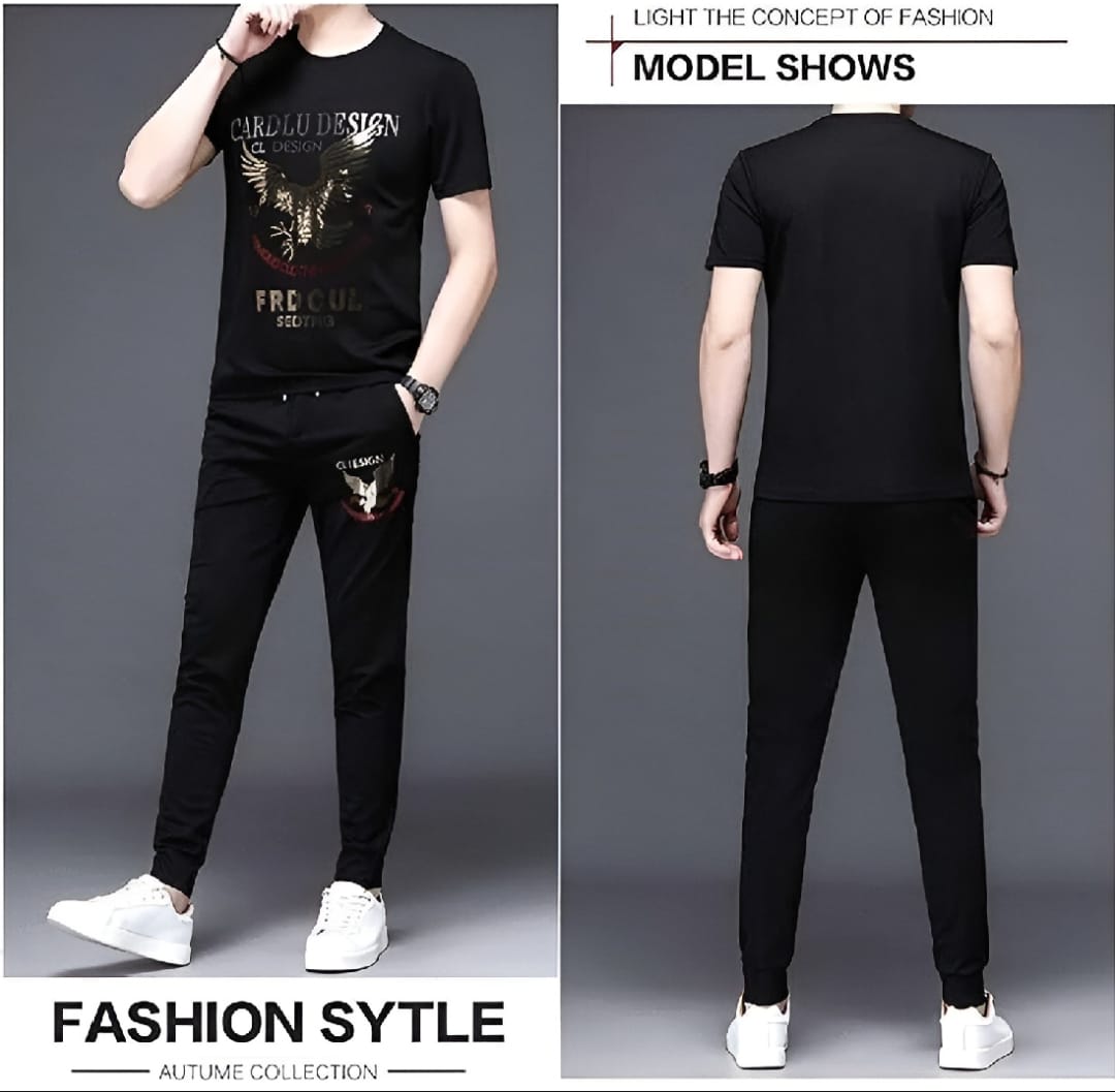 T-Shirt & Trouser Combo Set